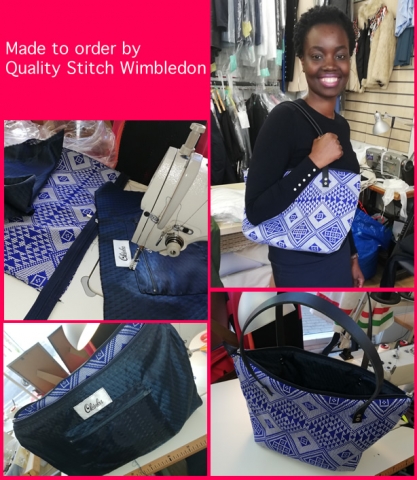 handmade bespoke bag made to order