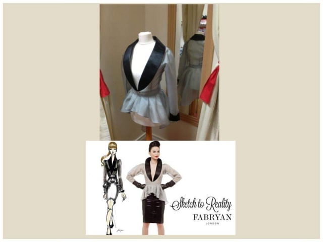 dressmaking and design services jacket