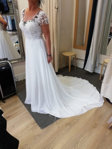 wedding dress fitting