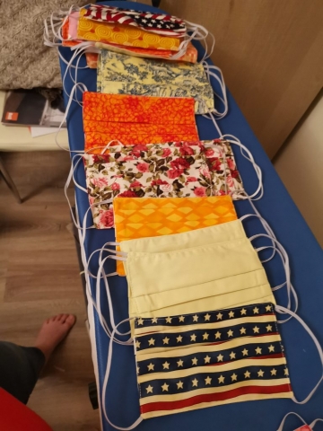 handmade face masks